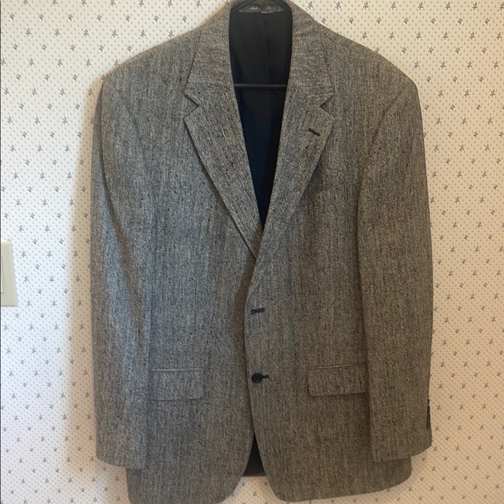 Oscar de la Renta Sport Coat with Notched Lapels